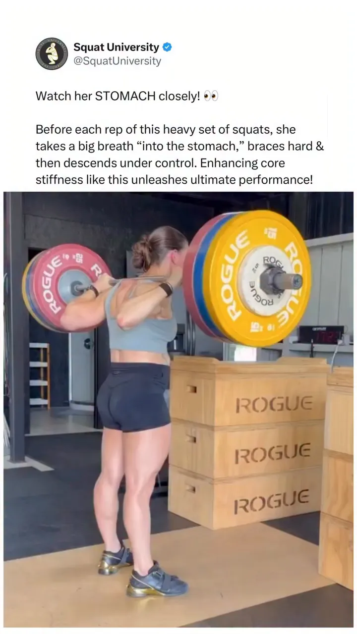 Still from the video: Excellent Squat Mechanics with Big Weight Explained