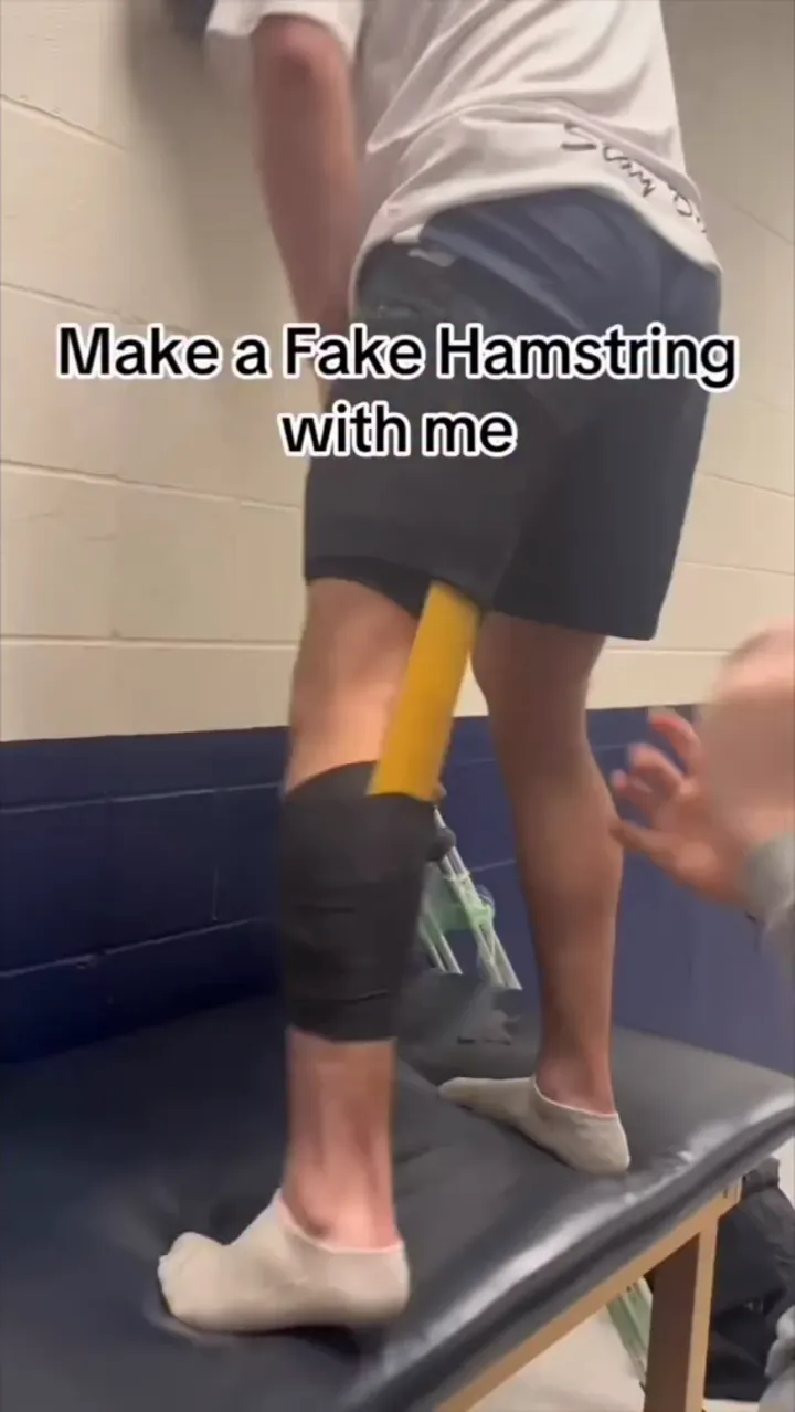 Still from the video: 4 Hamstring Rehab Exercises After a Strain or Tear