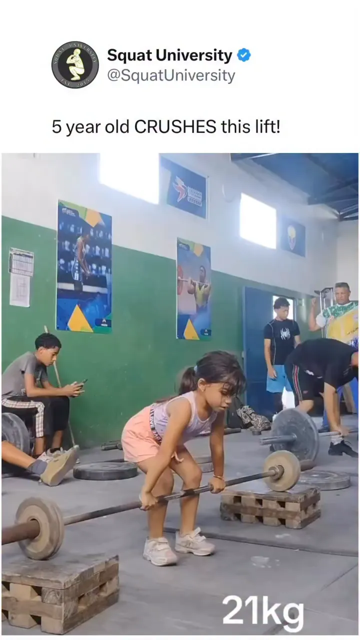 Still from the video: Does Lifting Weights Stunt Growth? Squat University Says No